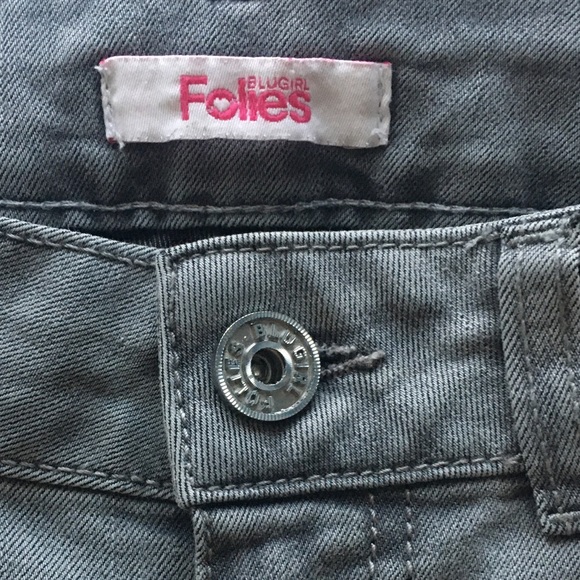 Blugirl Folies Grey Slim Jeans Sz 27 (runs small) - Picture 12 of 16